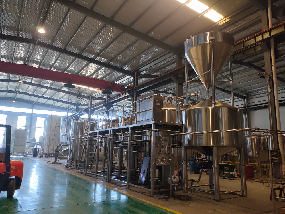<b>1000L Brewery Equipment Has Been Shipped To France</b>